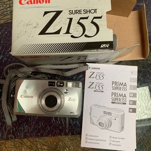 Canon Sure Shot Z155 35mm Film Point & Shoot